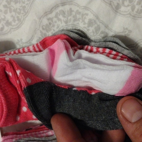 New Marilyn Monroe 8PK Infants Crew Pattern Socks Size 0-12 Months - Picture 7 of 10